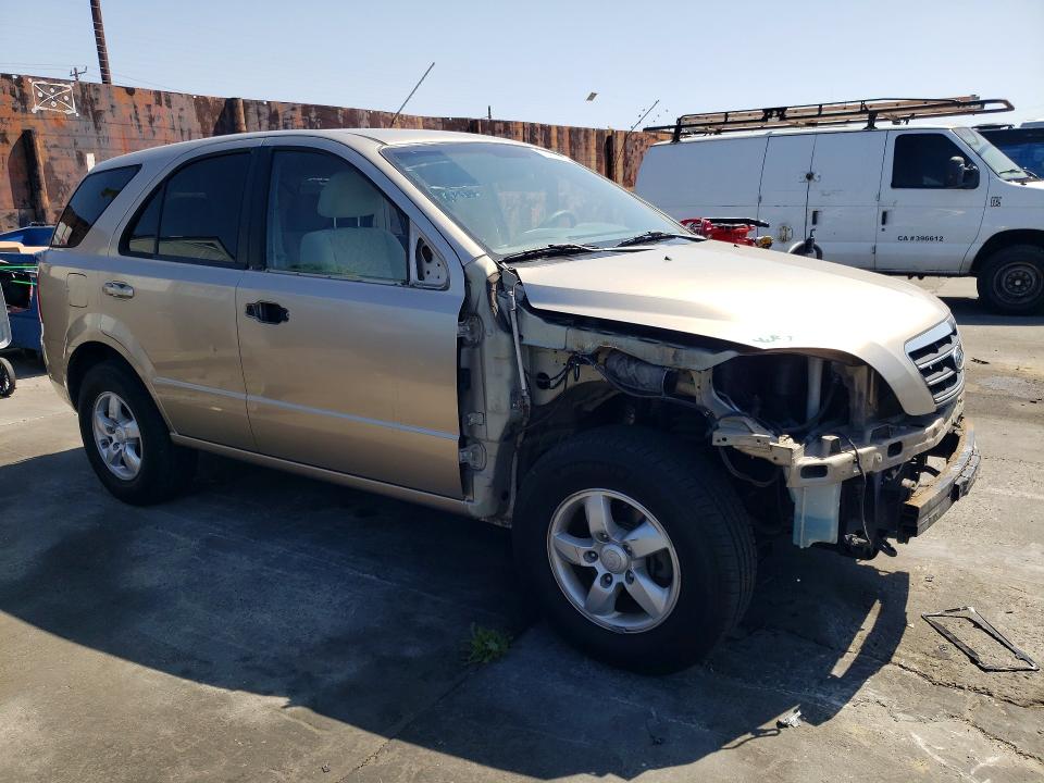2008 Kia Sorento VIN KNDJD735785811947 COPART salvage auction — FRONT END, Ca - Salvage Certificate, sold $450 on 2026-07-15 (photo 4)