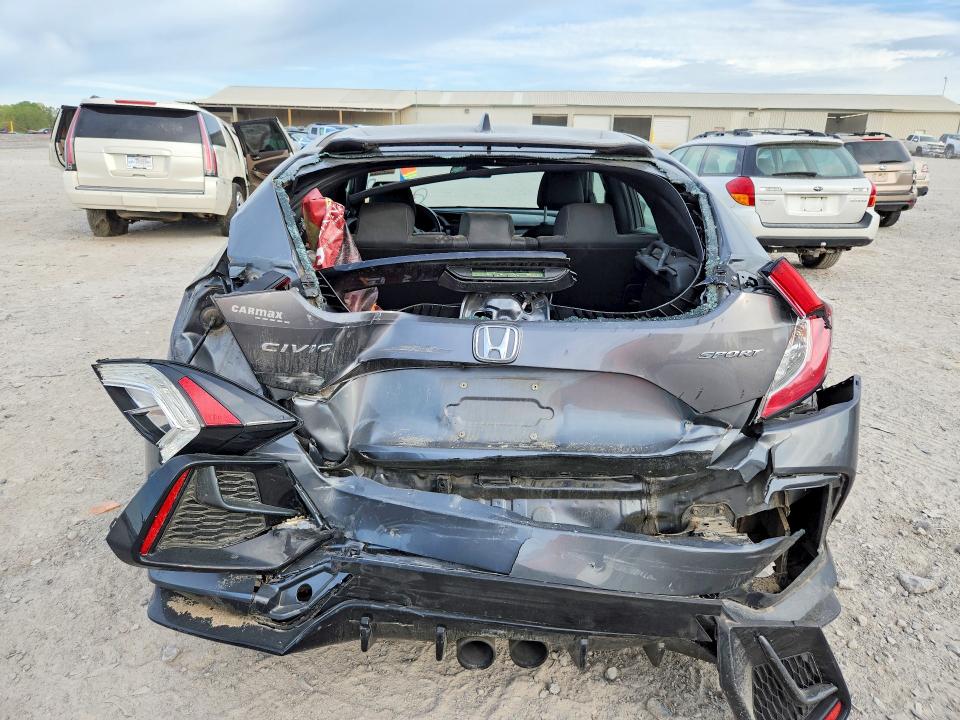 2021 Honda VIN SHHFK7H4XMU421654 COPART salvage auction — REAR END, Tn - Salvage Certificate, sold $4,950 on 2026-07-04 (photo 6)