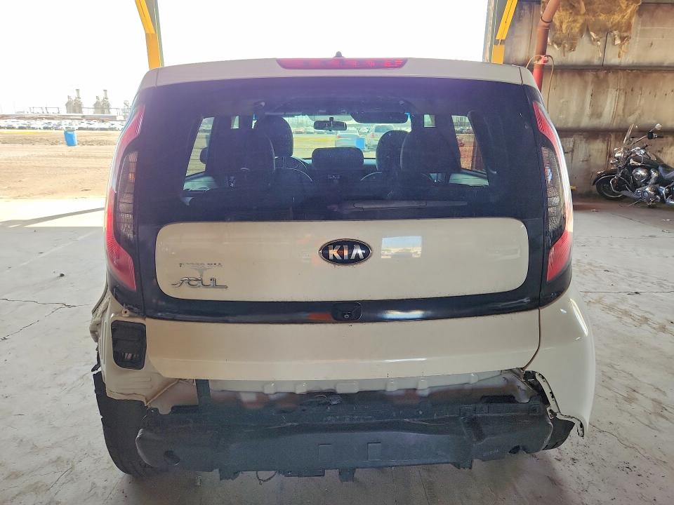 2015 Kia Soul VIN KNDJP3A56F7157723 COPART salvage auction — REAR END, Id - Salvage Certificate Of Title, sold $1,550 on 2026-07-08 (photo 6)