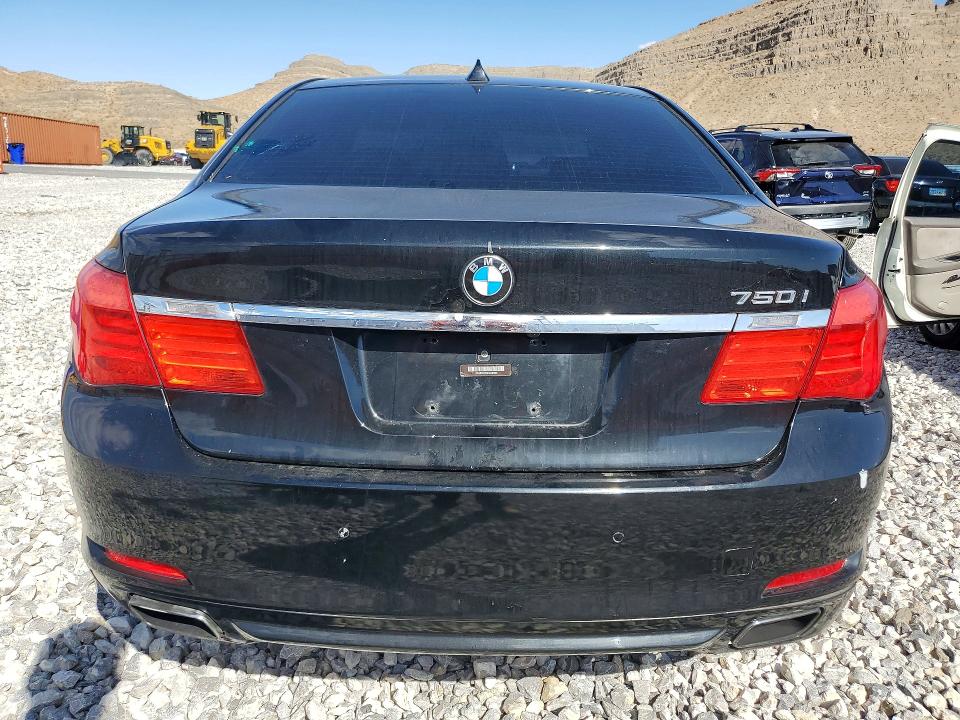 2012 BMW 7er VIN WBAKC6C56CC396803 COPART salvage auction — FRONT END, Ca - Salvage Certificate, sold $150 on 2026-07-20 (photo 6)