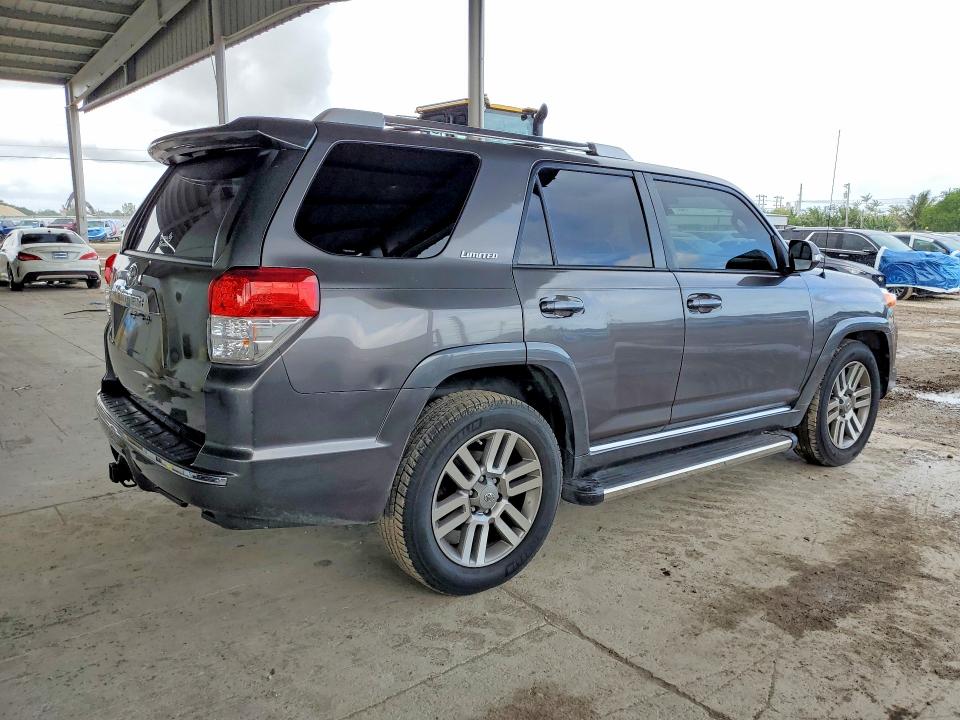2012 Toyota 4runner VIN JTEZU5JR2C5043280 COPART salvage auction — MINOR DENT/SCRATCHES, Fl - Certificate Of Title (P), sold $10,300 on 2026-07-29 (photo 3)