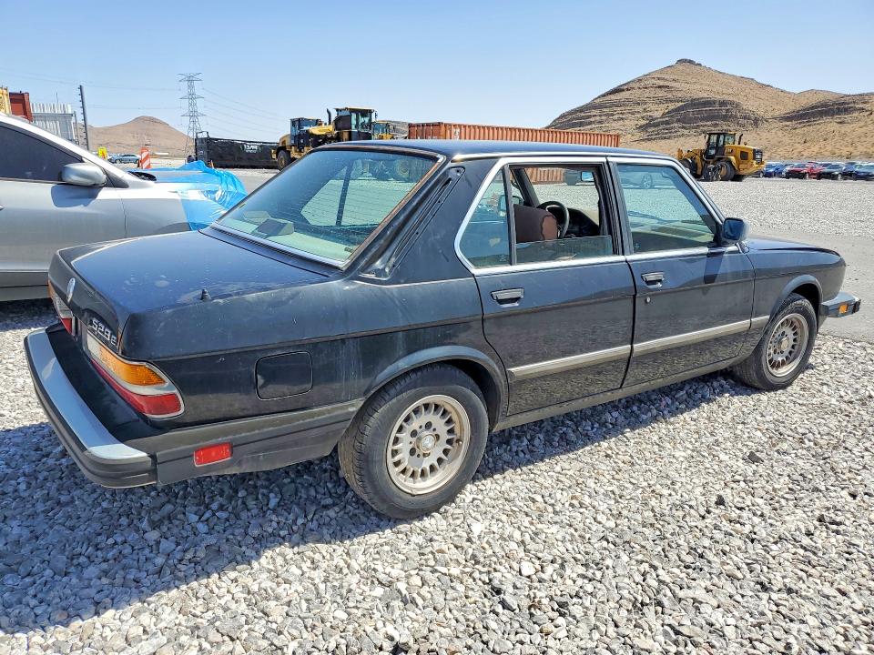 1988 BMW 5er VIN WBADK830XJ9890278 COPART salvage auction — MECHANICAL, Nv - Salvage Title, sold $375 on 2026-07-22 (photo 3)