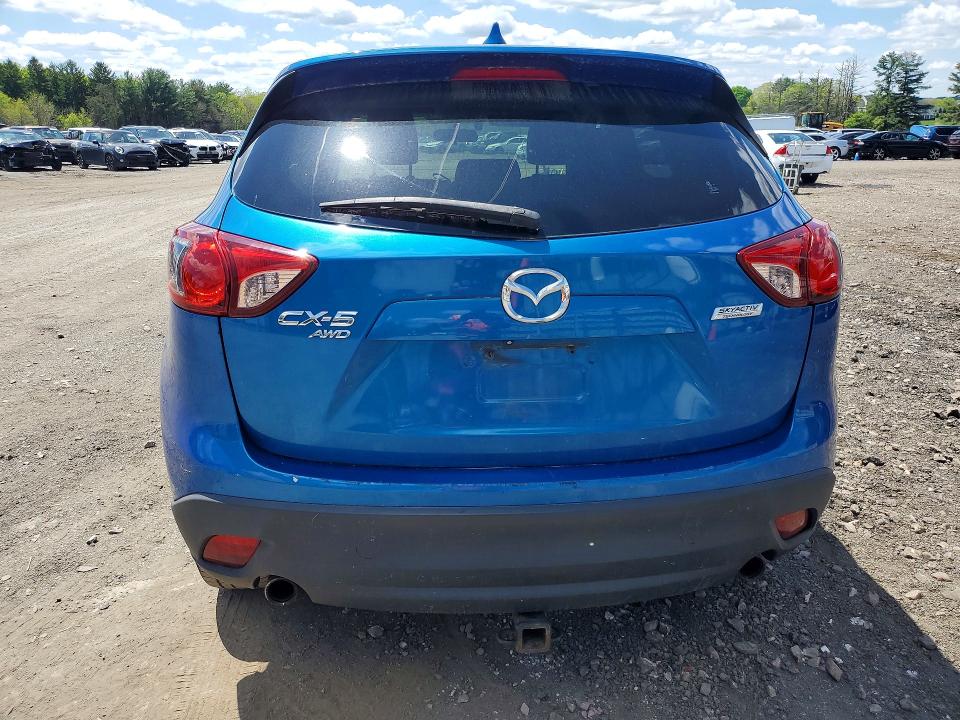 2014 Mazda Cx-5 VIN JM3KE4DY5E0304330 COPART salvage auction — FRONT END, MD - CERT OF SALVAGE > 75% DAMAGE, sold $2,750 on 2026-07-06 (photo 6)