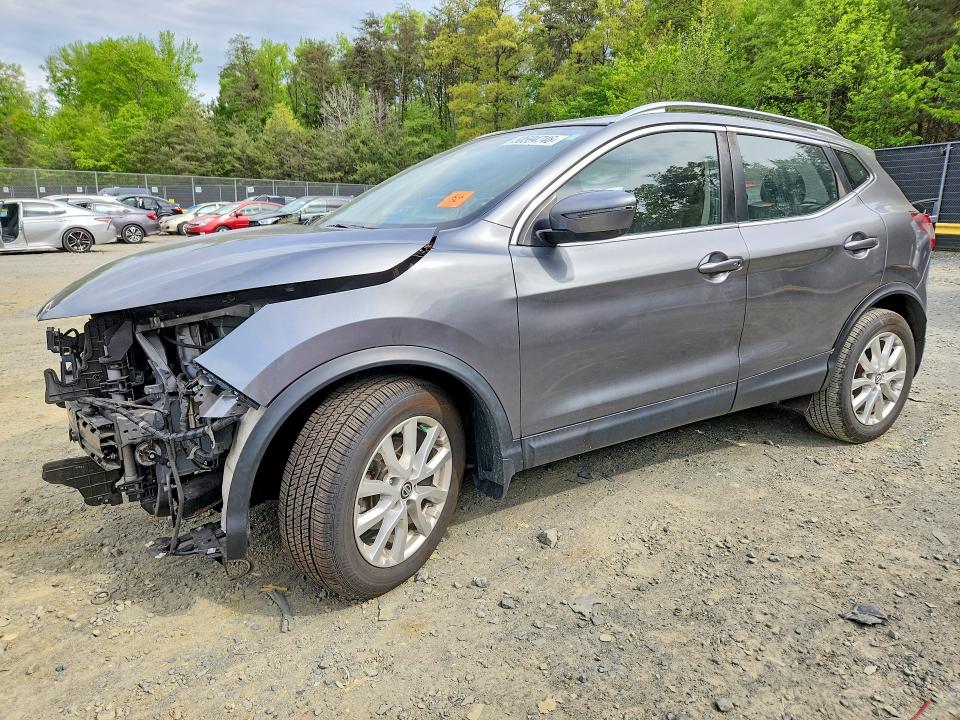 2021 Nissan Rogue VIN JN1BJ1BW2MW660396 COPART salvage auction — FRONT END, Md - Cert Of Salvage > 75% Damage, sold $2,700 on 2026-07-17 (photo 1)