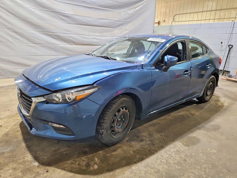 2017 Mazda 3 VIN 3MZBN1U7XHM124743 — COPART salvage auction photo