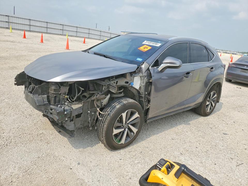 2020 Lexus Nx VIN JTJGARBZ3L2174372 COPART salvage auction — FRONT END, Tx - Salvage Vehicle Title, sold $8,800 on 2026-07-02 (photo 1)