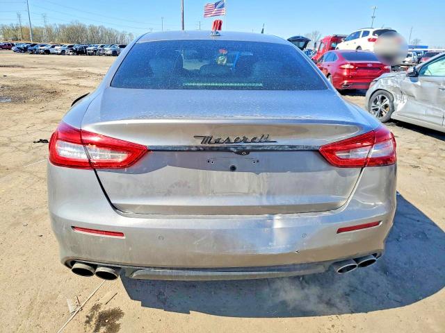 2017 Maserati Quattroporte VIN ZAM56RRA1H1237165 COPART salvage auction — REAR END, Mi - Certificate Of Title, sold $8,200 on 2026-07-07 (photo 6)