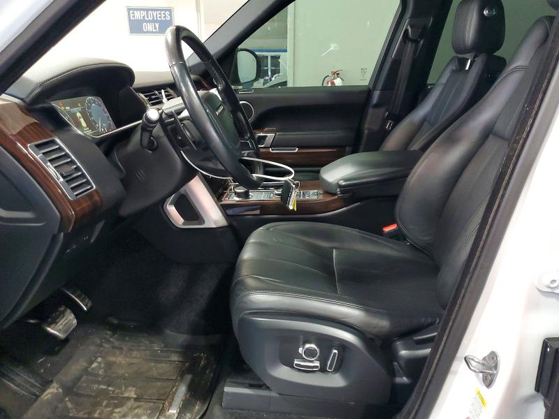 2016 Land rover RANGE ROVER VIN SALGS3EF5GA282897 COPART salvage auction — NORMAL WEAR, Va - Certificate Of Title (P), sold $9,000 on 2026-07-02 (photo 7)