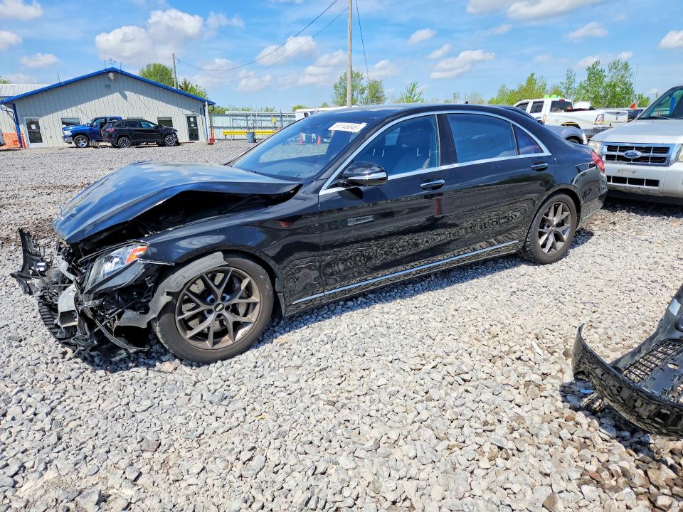 2015 Mercedes-benz S-klasse VIN WDDUG8FB7FA190635 COPART salvage auction — FRONT END, Il - Salvage Certificate, sold $4,550 on 2026-07-27 (photo 1)