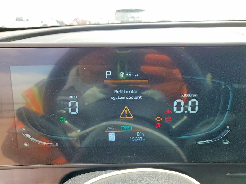 2025 Kia Sportage VIN KNDPVCDGXS7198184 COPART salvage auction — FRONT END, Nm - Cert Of Title-Salvage, sold $8,900 on 2026-07-15 (photo 9)