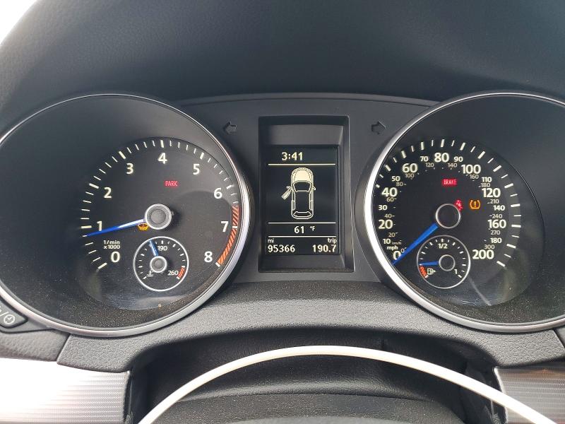 2013 Volkswagen Golf r VIN WVWPF7AJ9DW116796 COPART salvage auction — FRONT END, Ca - Salvage Acquisition Billofsale, sold $5,000 on 2026-07-02 (photo 9)
