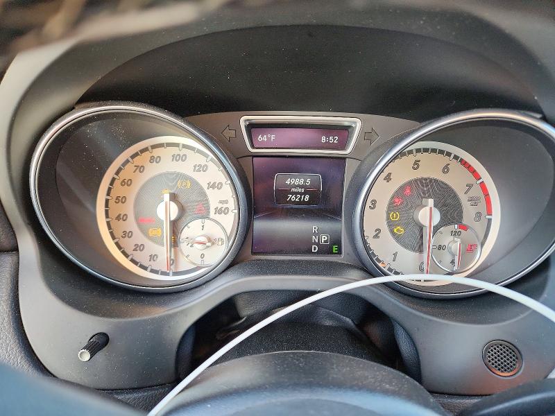 2014 Mercedes-benz Cla-klasse VIN WDDSJ4EB3EN157108 COPART salvage auction — FRONT END, Ca - Salvage Certificate, sold $925 on 2026-08-17 (photo 9)