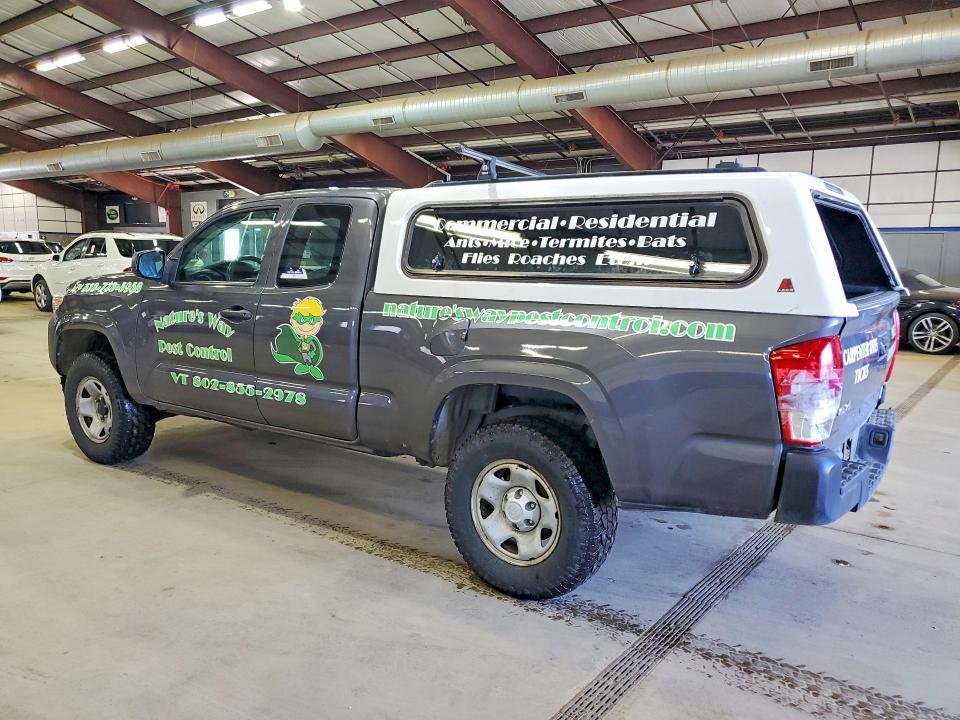 2018 Toyota Tacoma VIN 5TFSX5EN3JX059204 COPART salvage auction — REAR END, Ny - Certificate Of Title, sold $9,400 on 2026-07-30 (photo 2)