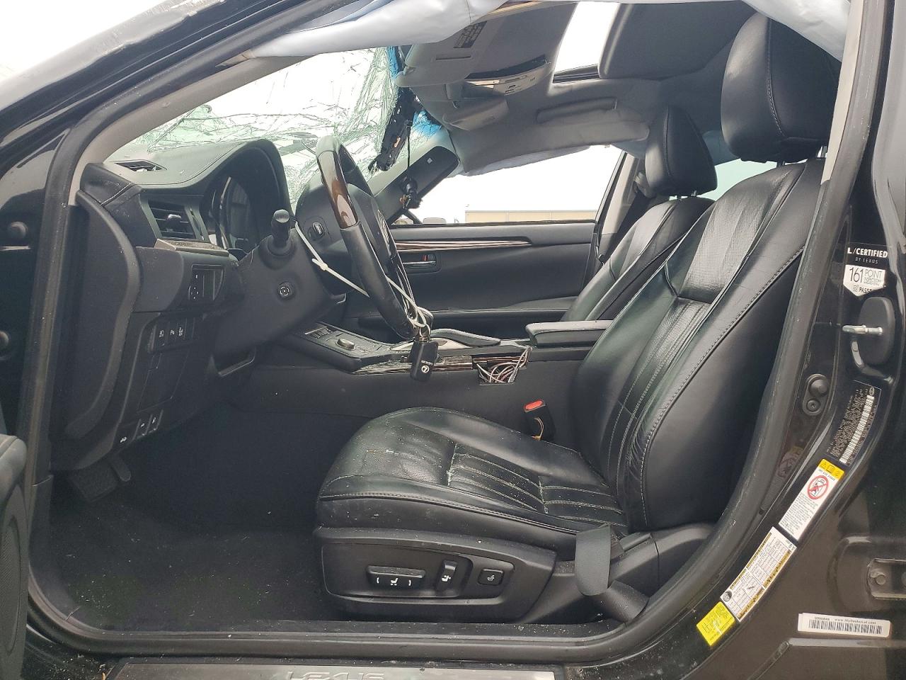 2017 Lexus ES 350 VIN 58ABK1GG5HU037579 COPART salvage auction — Rollover, TX - SALVAGE VEHICLE TITLE, sold $1,800 on 2026-06-25 (photo 7)