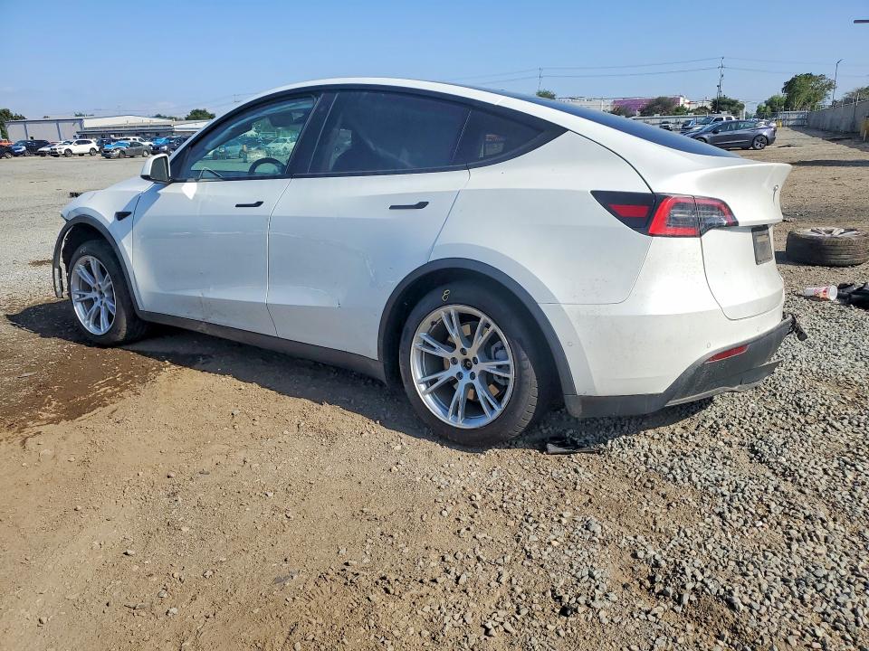 2020 Tesla Model y VIN 5YJYGDEE2LF053976 COPART salvage auction — FRONT END, Ca - Salvage Certificate, sold $3,450 on 2026-07-31 (photo 2)