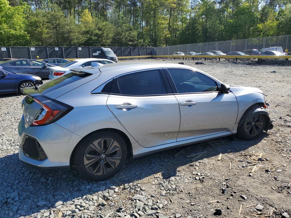 2018 Honda Civic VIN SHHFK7H5XJU422033 COPART salvage auction — FRONT END, Md - Cert Of Salvage > 75% Damage, sold $1,800 on 2026-07-24 (photo 3)