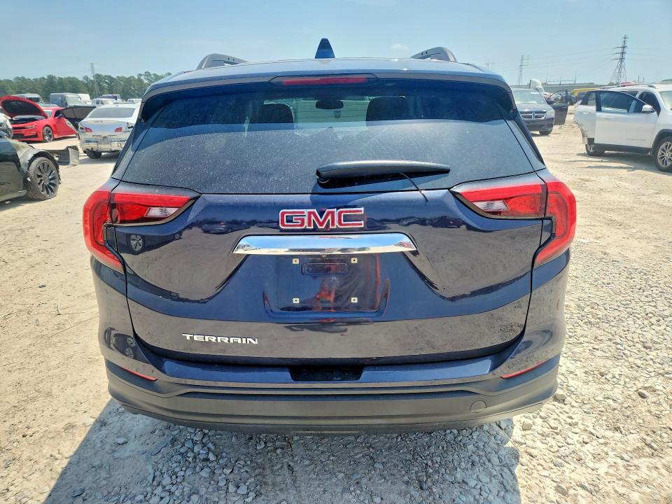 2018 Gmc Terrain VIN 3GKALMEV0JL246935 COPART salvage auction — FRONT END, Tx - Salvage Vehicle Title, sold $4,850 on 2026-07-03 (photo 6)