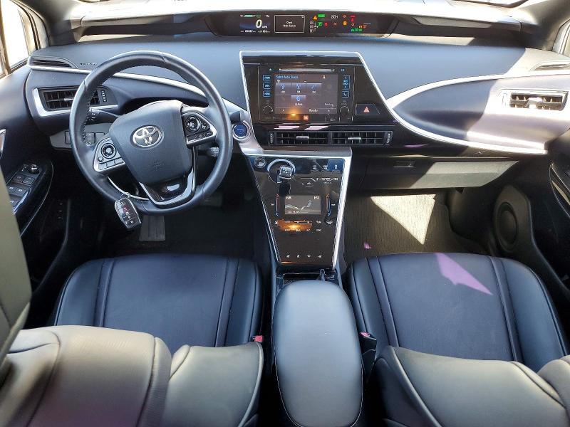 2016 Toyota Mirai VIN JTDBVRBD6GA000734 COPART salvage auction — FRONT END, Ca - Salvage Certificate, sold $225 on 2026-07-06 (photo 8)