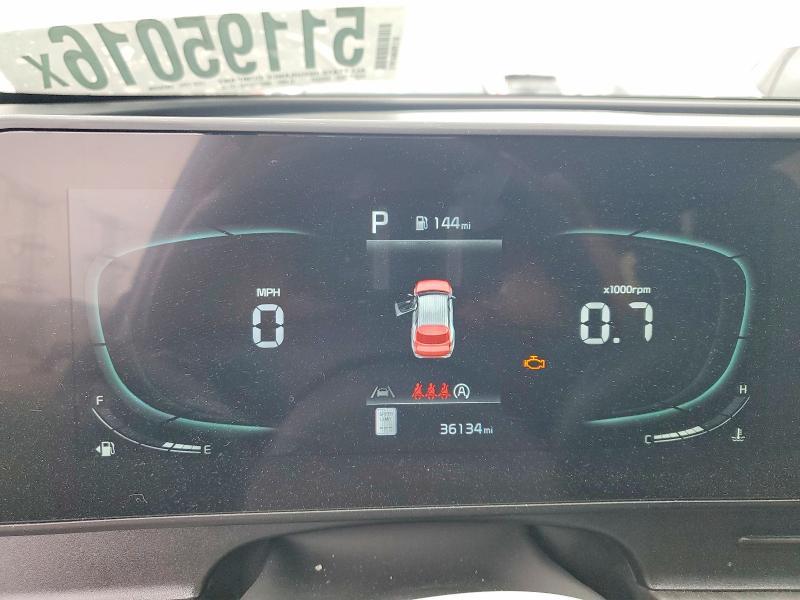 2023 Kia Sportage VIN 5XYK6CAF8PG050323 COPART salvage auction — FRONT END, Il - Salvage Certificate, sold $8,900 on 2026-07-28 (photo 9)
