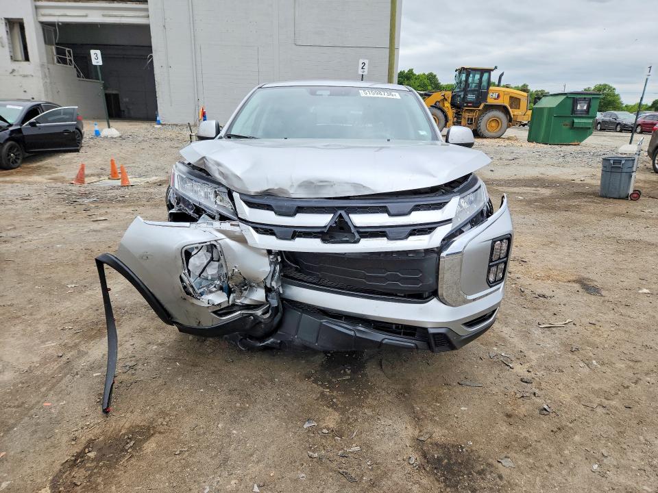2025 Mitsubishi Outlander VIN JA4ARUAU3SU000356 COPART salvage auction — FRONT END, IN - CERTIFICATE OF TITLE, sold $6,000 on 2026-07-09 (photo 5)