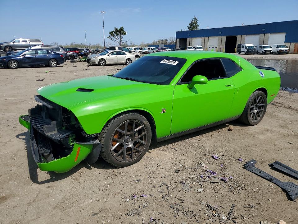 2017 Dodge VIN 2C3CDZFJ3HH592365 COPART salvage auction — FRONT END, Mi - Certificate Of Title, sold $9,200 on 2026-07-02 (photo 1)