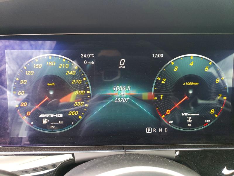 2019 Mercedes-benz AMG GT VIN WDD7X8KB4KA006233 COPART salvage auction — FRONT END, On - Permit No Brand - Unfit, sold $60,000 on 2026-07-02 (photo 9)