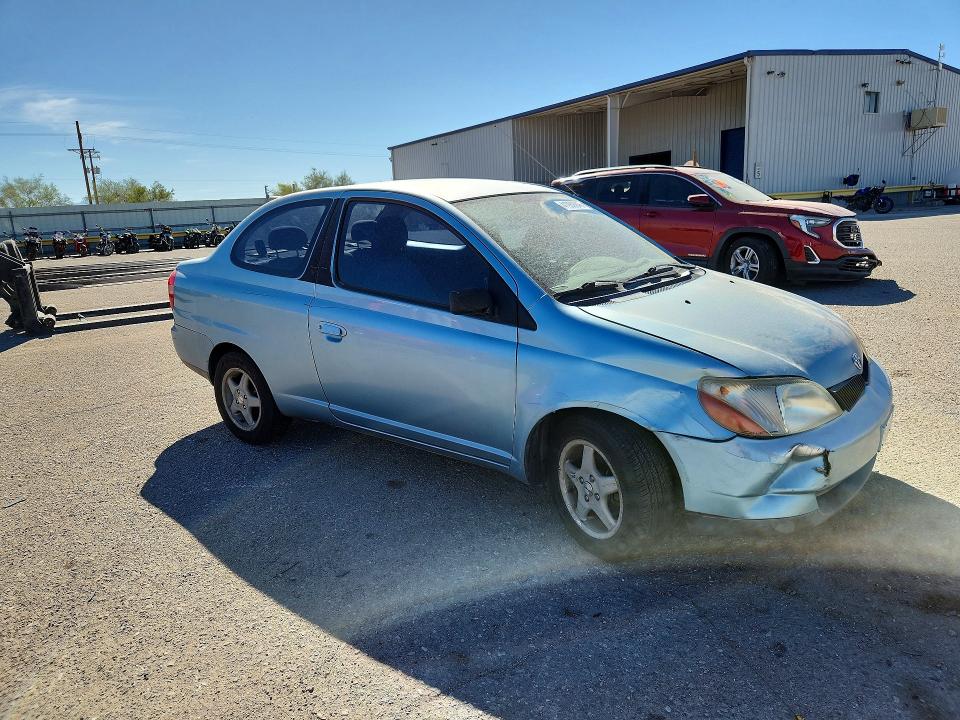 2001 Toyota Echo VIN JTDAT123X10179903 COPART salvage auction — FRONT END, Az - Cert Of Title - Salvage, sold $250 on 2026-07-06 (photo 4)