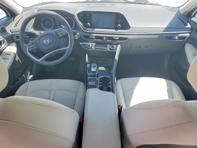 2021 Hyundai Sonata VIN KMHL24JJ7MA035118 COPART salvage auction — FRONT END, Nc - Salvage Certificate Of Title, sold $5,100 on 2026-07-08 (photo 8)