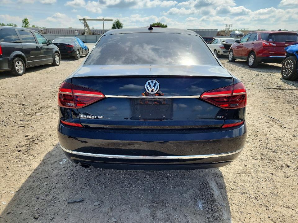 2017 Volkswagen Passat VIN 1VWGT7A36HC077907 COPART salvage auction — HAIL, Ks - Cert Of Title-Salvage, sold $3,000 on 2026-07-09 (photo 6)