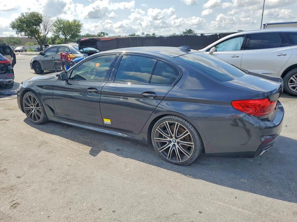 2019 BMW 5er VIN WBAJE5C59KWW39355 COPART salvage auction — WATER/FLOOD, Fl - Certificate Of Title (P), sold $8,900 on 2026-07-30 (photo 2)