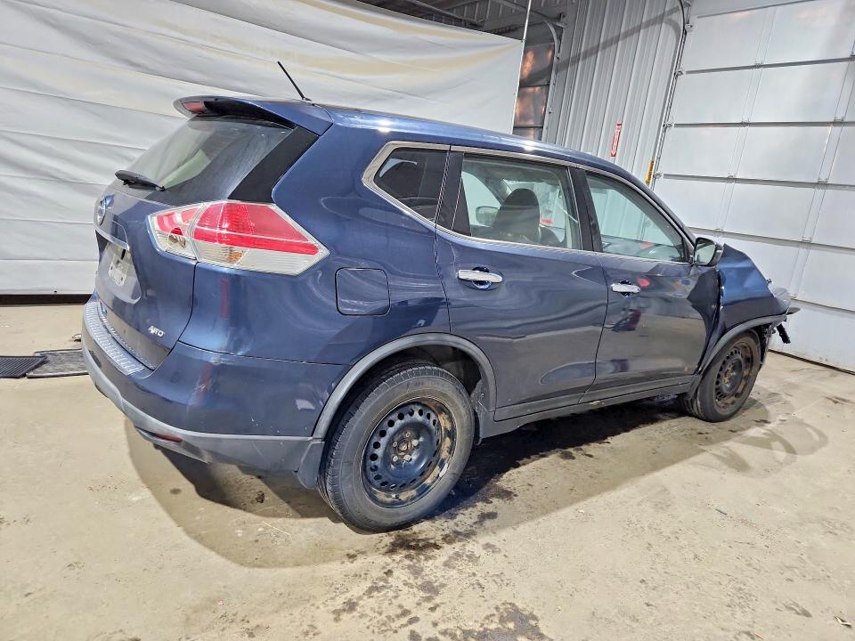 2015 Nissan Rogue VIN KNMAT2MV4FP517136 COPART salvage auction — FRONT END, NH - CERT OF TITLE-SALVAGE, sold $1,150 on 2026-07-02 (photo 3)