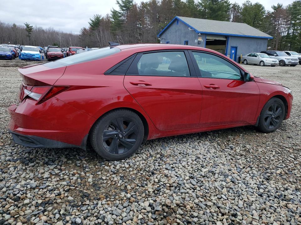 2023 Hyundai Elantra VIN KMHLM4AG0PU375518 COPART salvage auction — SIDE, Me - Cert Of Title-Salvage Collisio, sold $3,200 on 2026-07-09 (photo 3)