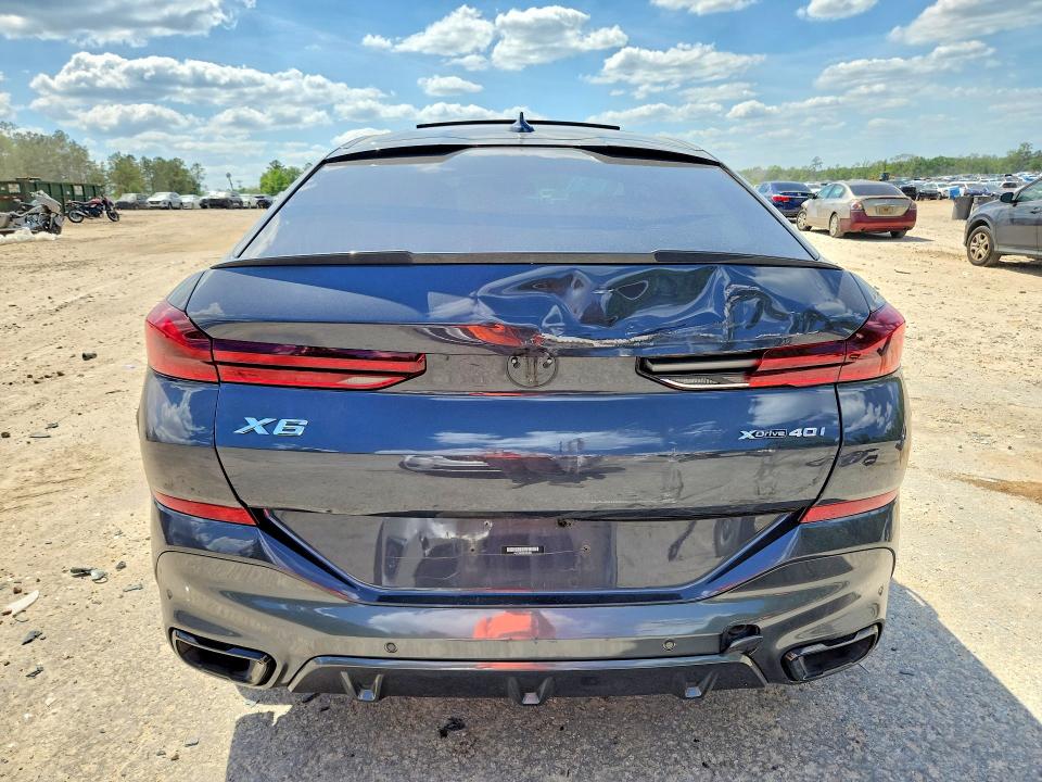 2020 BMW X6 VIN 5UXCY6C0XL9D54551 COPART salvage auction — FRONT END, Fl - Certificate Of Destruction, sold $14,100 on 2026-07-10 (photo 6)