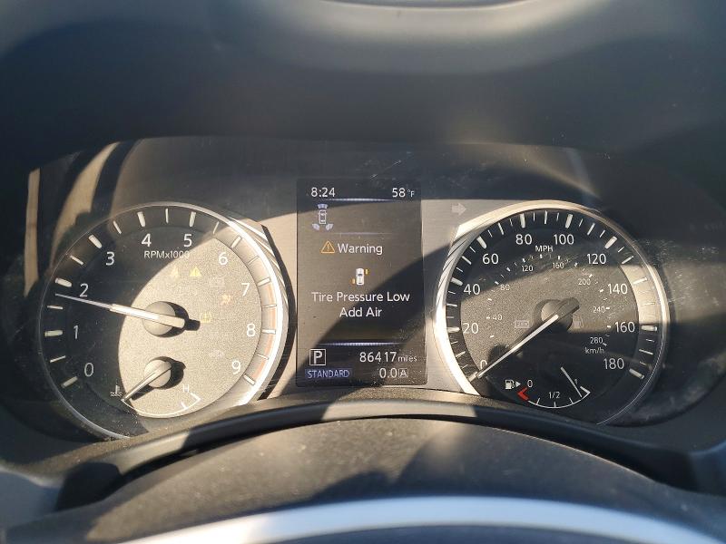 2018 Infiniti Q50 VIN JN1FV7AP8JM461668 COPART salvage auction — UNDERCARRIAGE, Ca - Salvage Certificate, sold $8,100 on 2026-07-02 (photo 9)