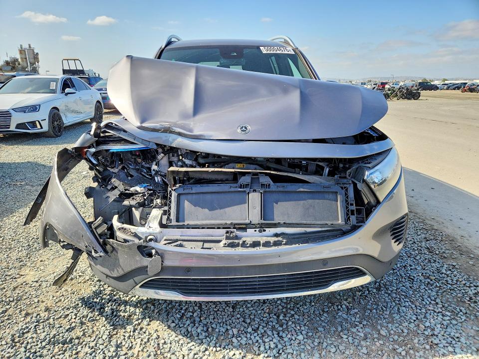 2023 Mercedes-benz Eqb VIN W1N9M0CB7PN037822 COPART salvage auction — FRONT END, Ca - Salvage Certificate, sold $6,900 on 2026-07-28 (photo 5)