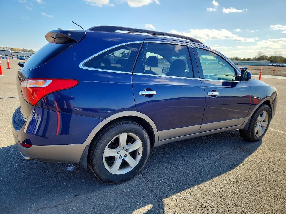2009 Hyundai Veracruz VIN KM8NU73CX9U081602 COPART salvage auction — FRONT END, Id - Salvage Certificate Of Title, sold $1,100 on 2026-07-08 (photo 3)
