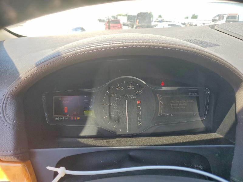 2012 Lincoln Mkx VIN 2LMDJ8JK9CBL10602 COPART salvage auction — FRONT END, Id - Salvage Certificate Of Title, sold $925 on 2026-07-23 (photo 9)
