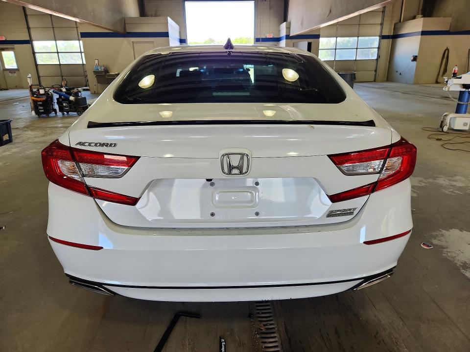 2021 Honda Accord VIN 1HGCV1F48MA030668 COPART salvage auction — FRONT END, Va - Cert Of Title - Salvage, sold $5,600 on 2026-07-02 (photo 6)
