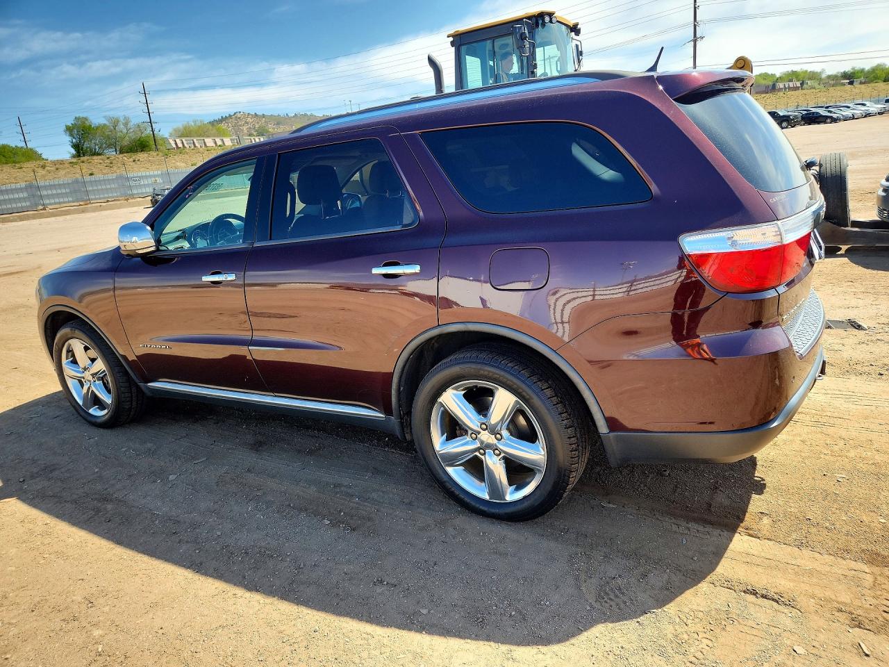 2012 Dodge Durango VIN 1C4SDJETXCC159312 COPART salvage auction — Mechanical, CO - DIS/DLR/EXP ONLY CLEAN TITLE, sold $275 on 2026-07-01 (photo 2)