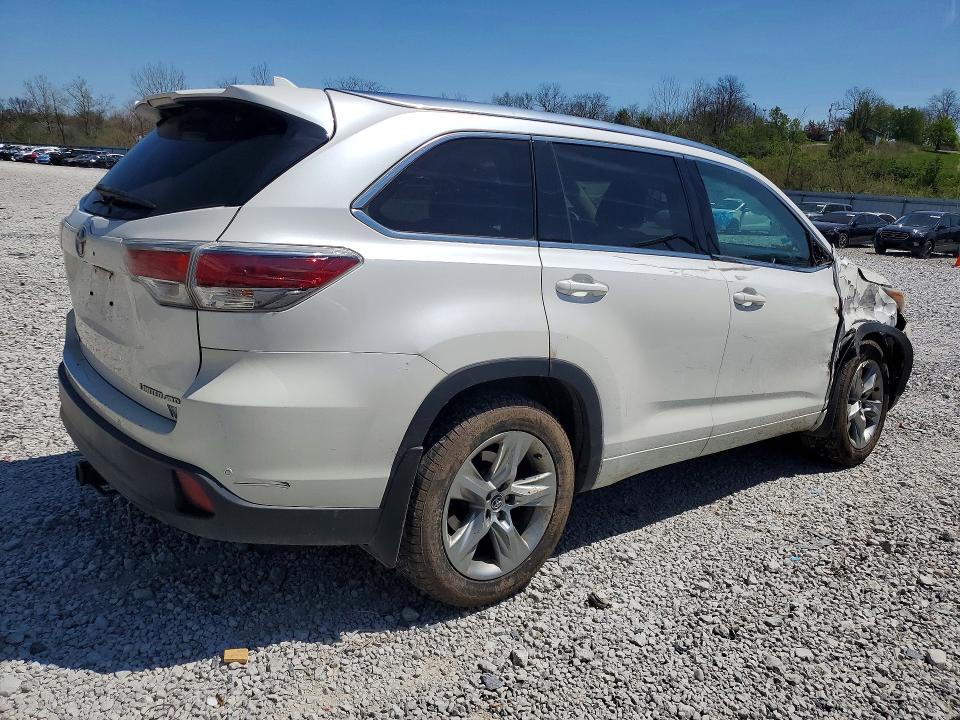2016 Toyota VIN 5TDDKRFH5GS251293 COPART salvage auction — FRONT END, Ky - Cert Of Title-Salvage, sold $6,700 on 2026-07-17 (photo 3)