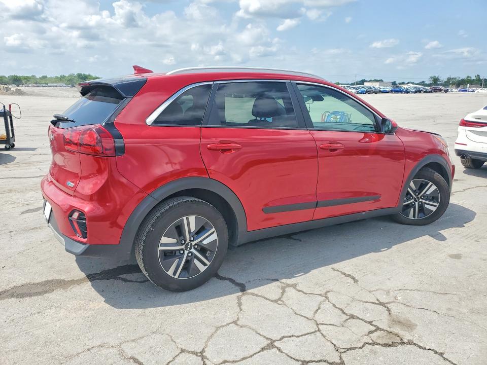 2022 Kia Niro VIN KNDCB3LC4N5547331 COPART salvage auction — FRONT END, Tn - Salvage Certificate, sold $6,600 on 2026-07-27 (photo 3)