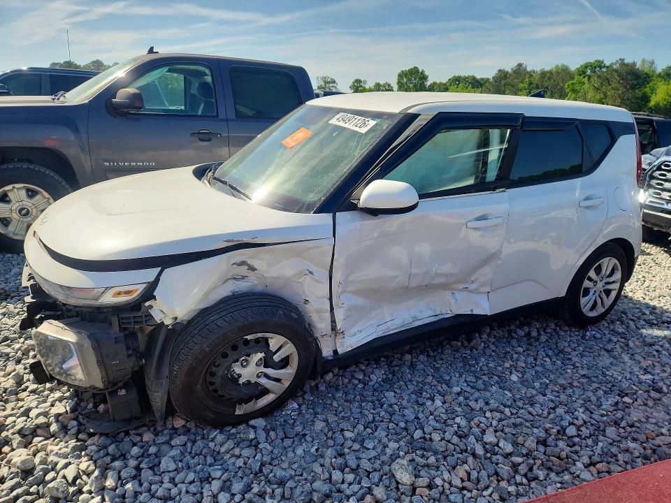 2022 Kia Soul VIN KNDJ23AU2N7816949 COPART salvage auction — FRONT END, Ga - Cert Of Title-Salvage, sold $1,900 on 2026-07-09 (photo 1)