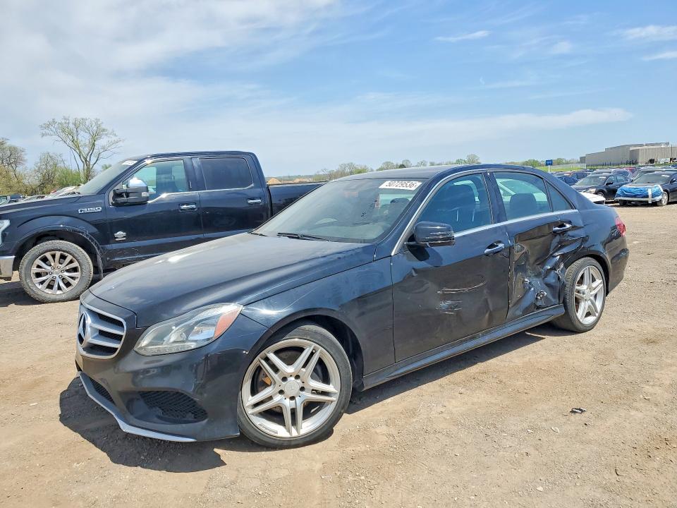 2014 Mercedes-benz E-klasse VIN WDDHF8JB9EA818222 COPART salvage auction — SIDE, Ia - Cert Of Title-Salvage Title, sold $2,200 on 2026-07-03 (photo 1)