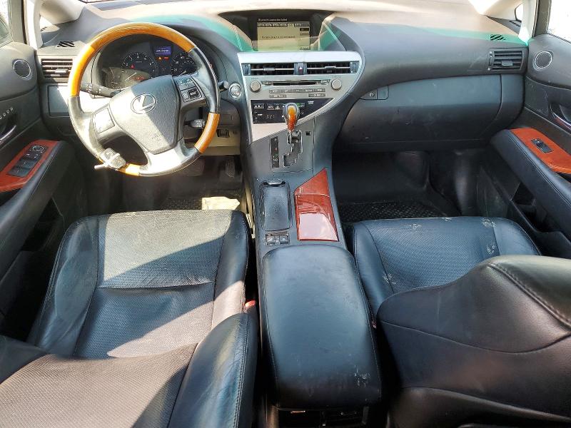 2010 Lexus Rx 350 VIN 2T2BK1BA3AC010734 COPART salvage auction — FRONT END, IN - CERT OF TITLE-SALVAGE TITLE, sold $2,350 on 2026-09-03 (photo 8)