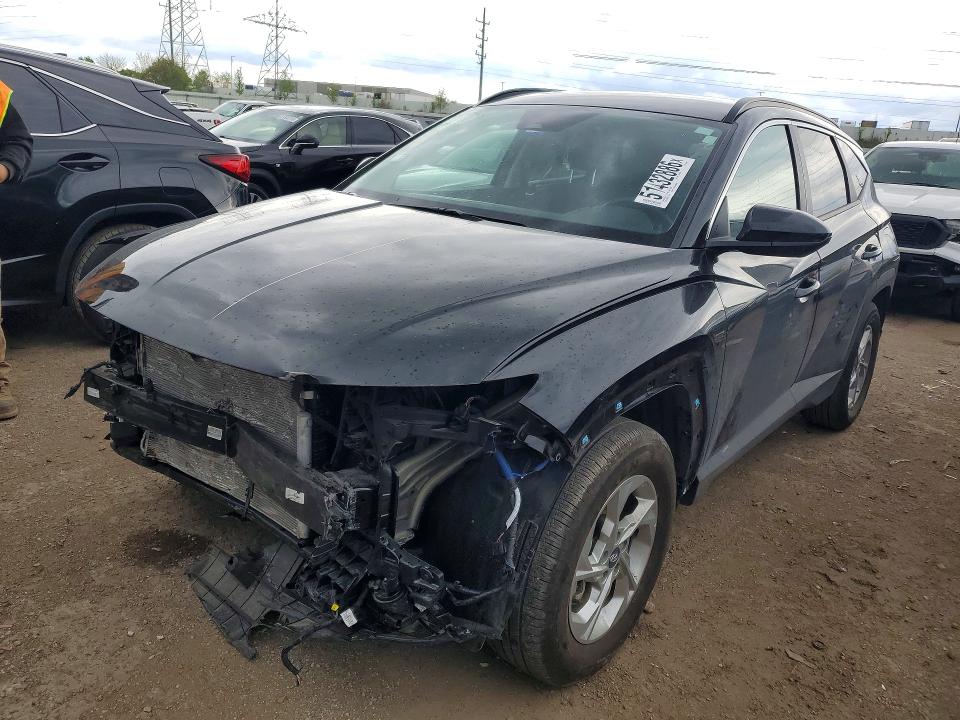 2024 Hyundai Tucson VIN KM8JBCDEXRU348900 COPART salvage auction — FRONT END, Id - Salvage Certificate Of Title, sold $6,300 on 2026-07-28 (photo 1)
