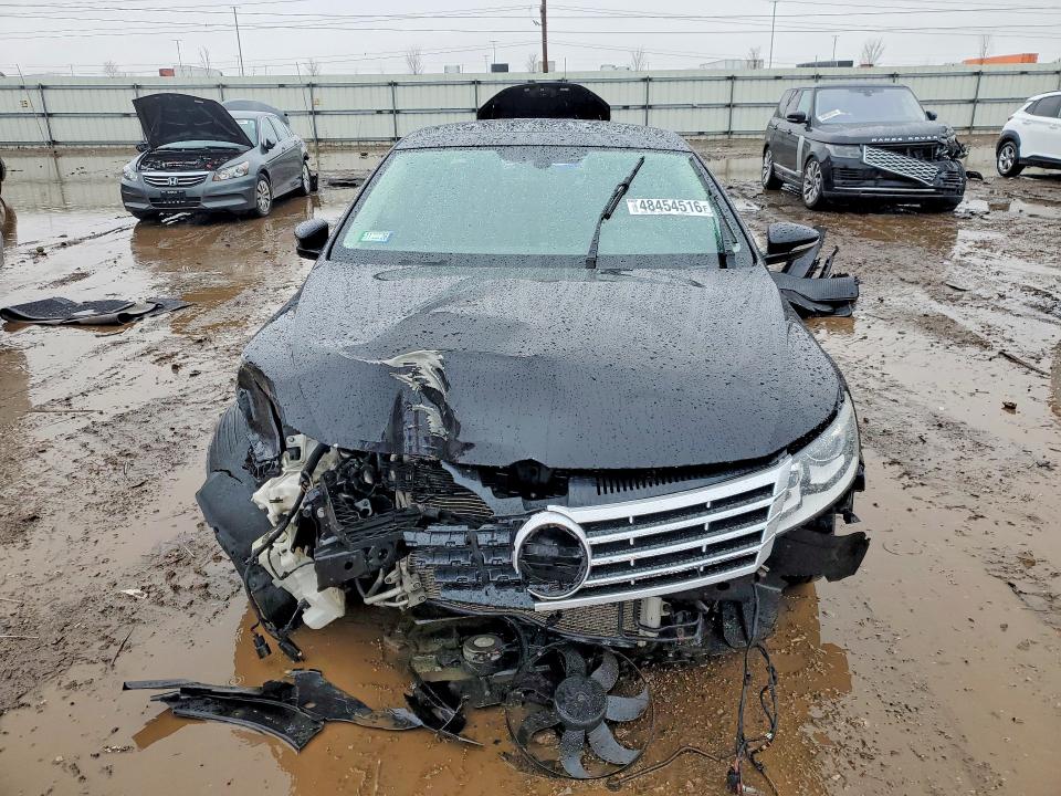 2014 Volkswagen Passat cc VIN WVWGU7AN8EE529437 COPART salvage auction — FRONT END, Il - Salvage Certificate, sold $400 on 2026-07-02 (photo 5)