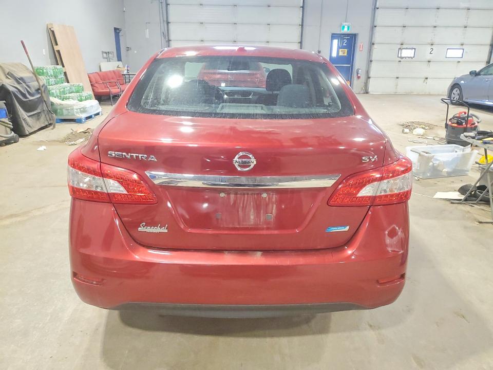 2015 Nissan Sentra VIN 3N1AB7AP4FL665050 COPART salvage auction — FRONT END, NB - SALVAGE TITLE, sold $625 on 2026-07-02 (photo 6)