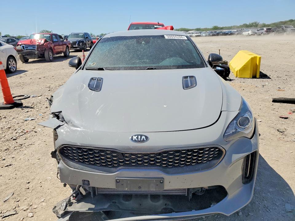 2021 Kia Stinger VIN KNAE15LA6M6094986 COPART salvage auction — FRONT END, Mo - Salvage Certificate Of Title, sold $3,100 on 2026-07-21 (photo 5)