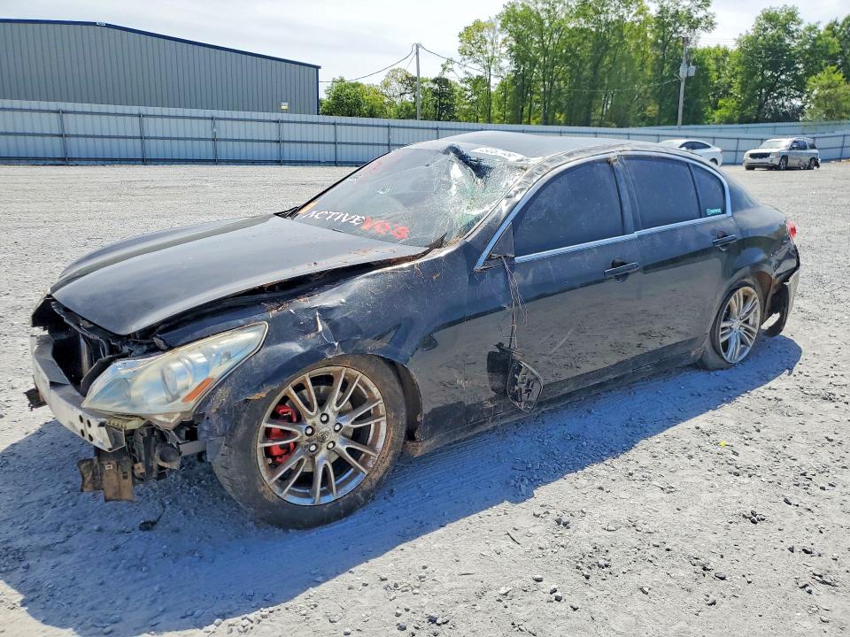 2013 Infiniti G VIN JN1CV6AP9DM721173 COPART salvage auction — ROLLOVER, Nc - Salvage Certificate Of Title, sold $350 on 2026-07-08 (photo 1)