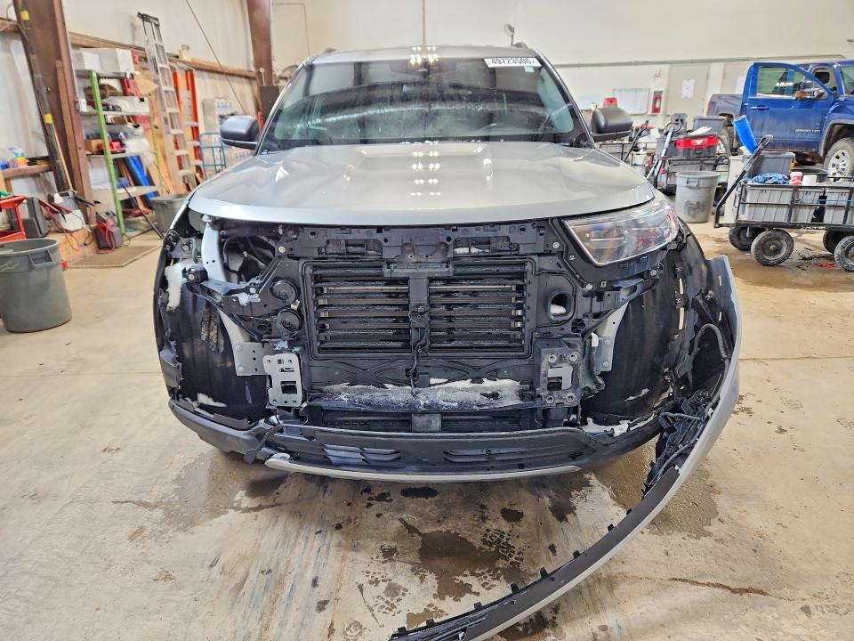 2020 Ford Explorer VIN 1FMSK8DH2LGB69347 COPART salvage auction — FRONT END, Ab - Bos - Salvage, sold $9,200 on 2026-07-09 (photo 5)